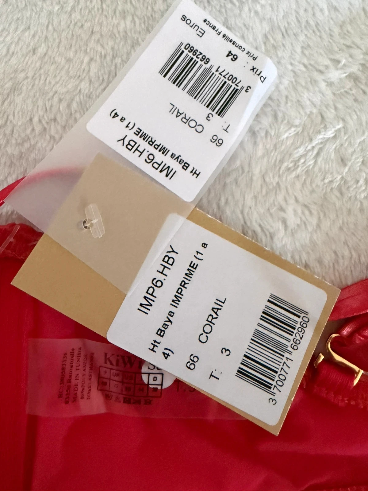 Bikini de la marca KIWI talla 4O - con etiqueta - rojo coral 🪸 – photo 10